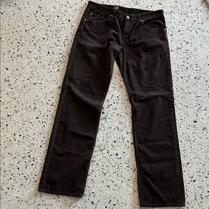 Men's AG Brown Cords - 34”